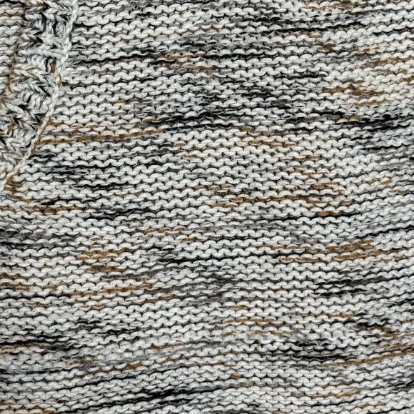 EDDIE BAUER Women's L Long Sleeve Hooded Pullover Sweater BOHO Kangaroo Pocket - Picture 14 of 16